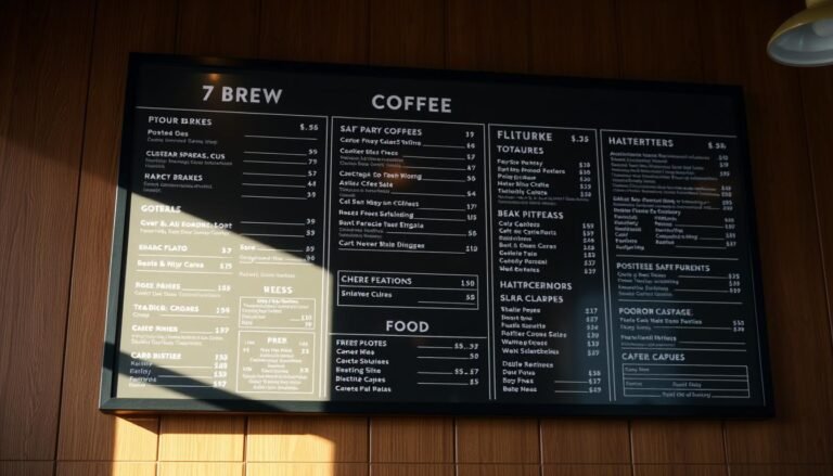 7 brew coffee parma heights menu
