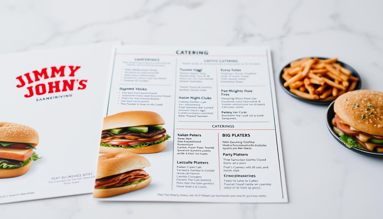 jimmy john's catering menu