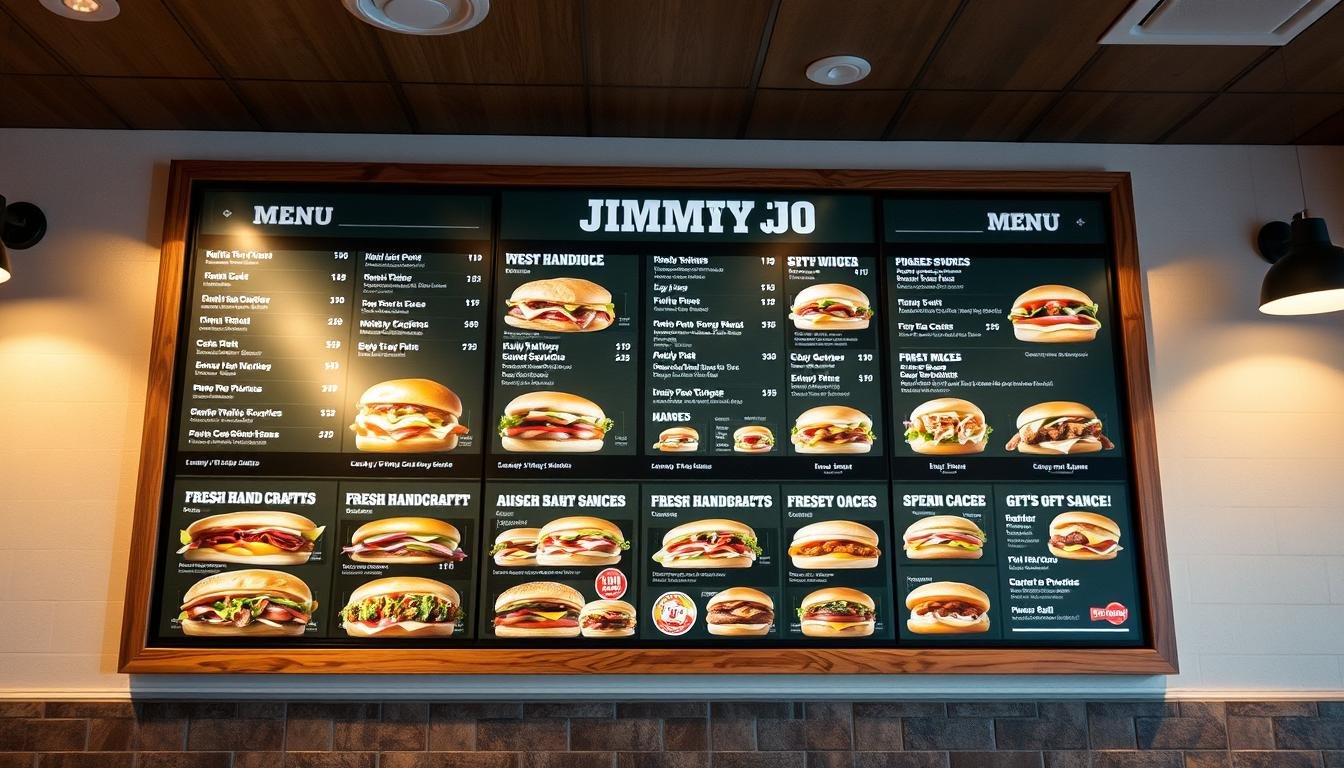 jimmy john's sandwich menu